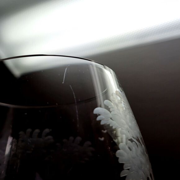 Rowland Ward Queen Lace Rhino Rhinoceros Wildlife Engraved Glass Mug Germany - Picture 14 of 14